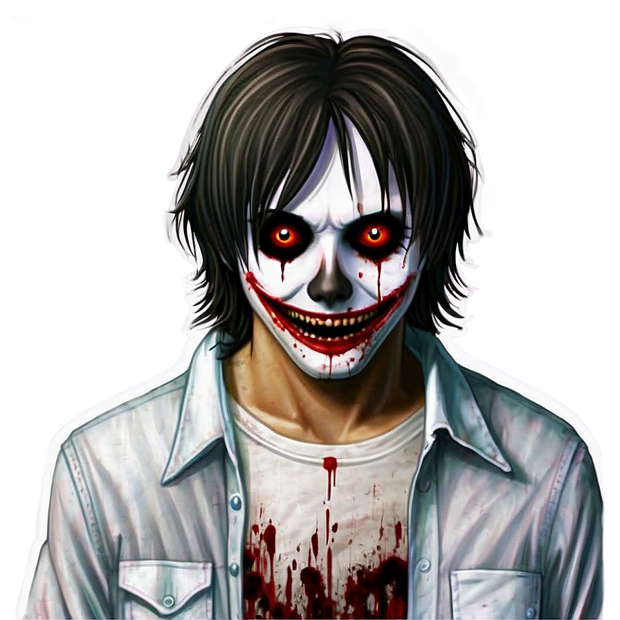 Horror Icon Jeff The Killer Png Jds PNG Image