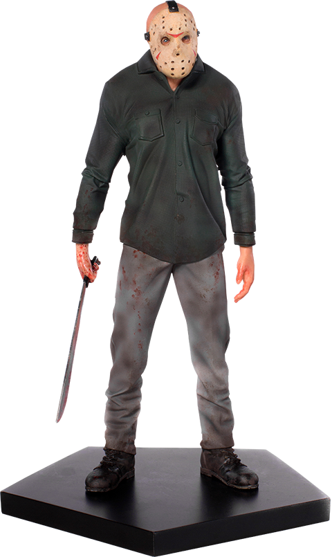 Horror Movie Character Figurine PNG Image