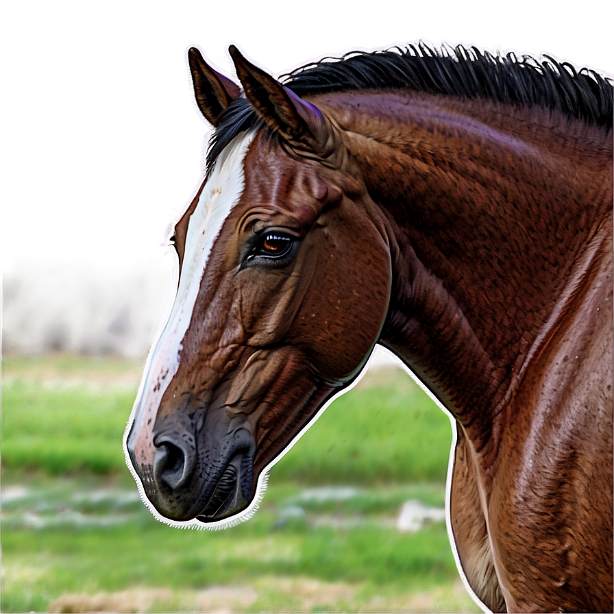 Horse And Foal Tenderness Png Vwp42 PNG Image