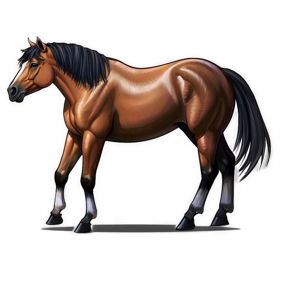 Horse Cartoon Sketch Png Cca PNG Image