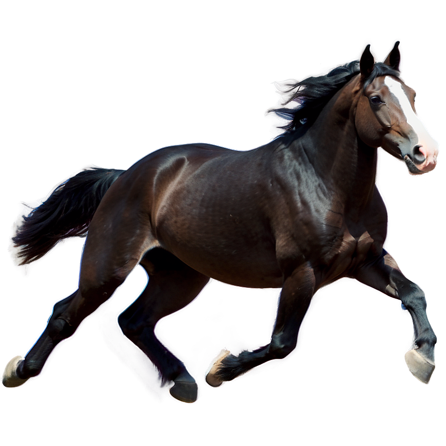 Horse Fleeing Running Png 34 PNG Image