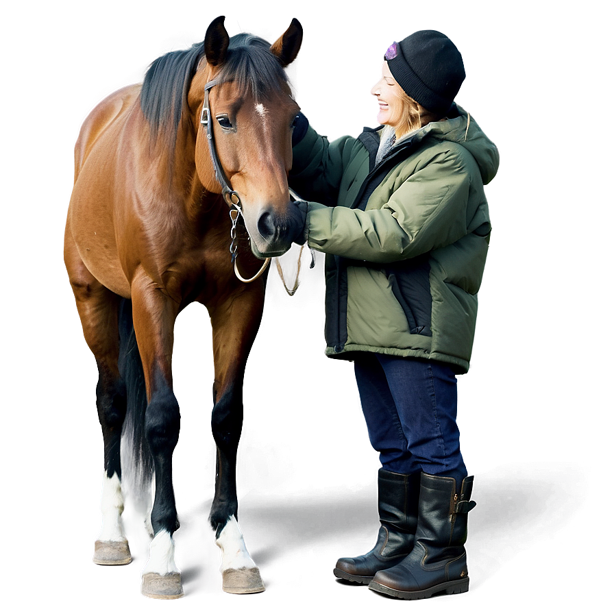 Horse Friendship Moments Png Qeg PNG Image