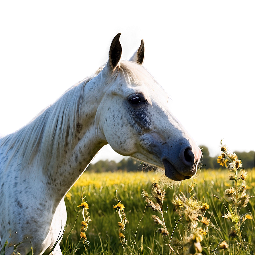 Horse In Field Png Vgm61 PNG Image