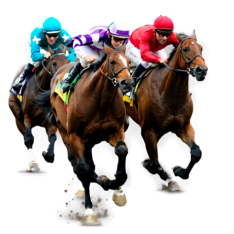 Horse Racing Png Uqg PNG Image