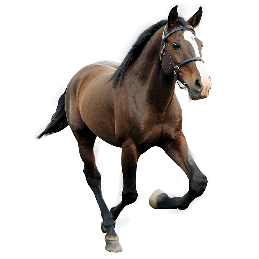 Horse Running Towards Horizon Png Eje PNG Image