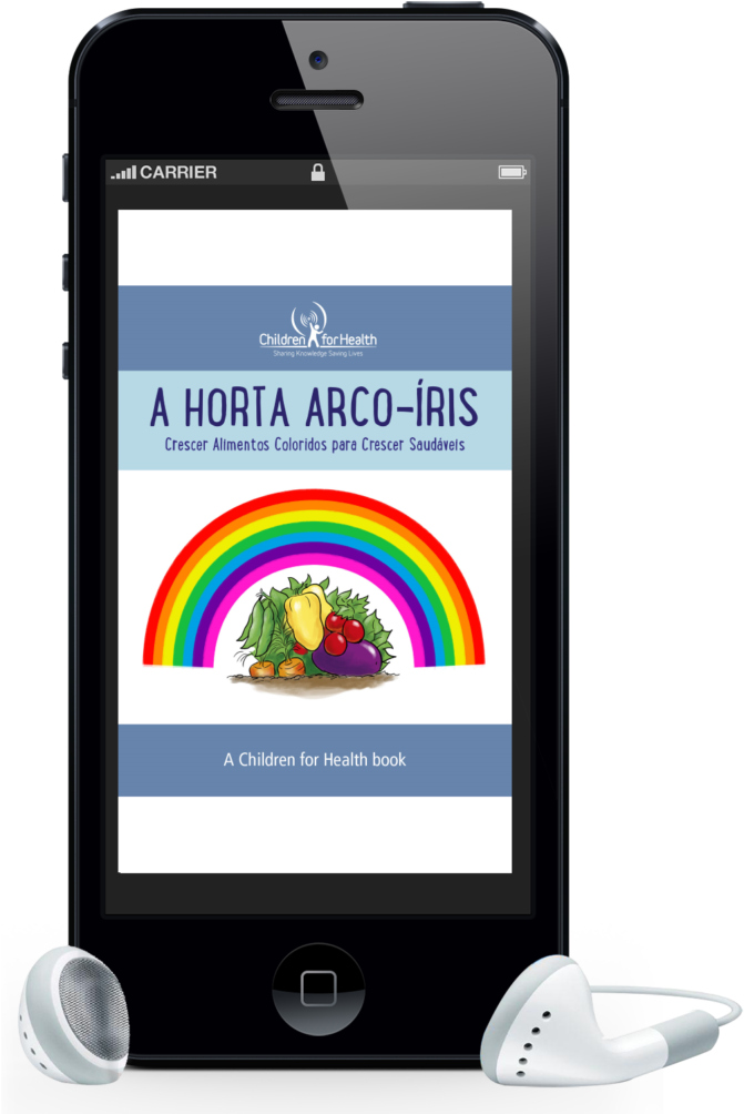 Horta Arco Iris Children Health Book PNG Image