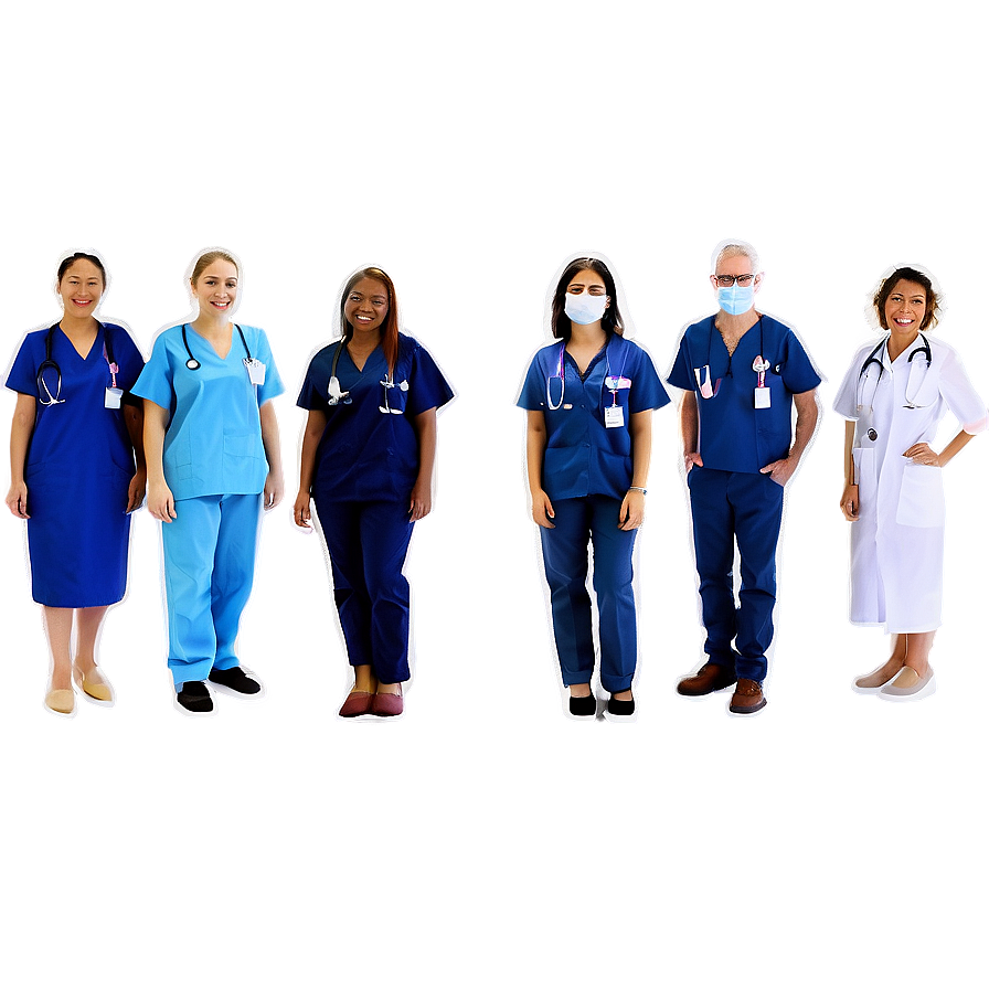 Hospital Nurse Team Png 41 PNG Image