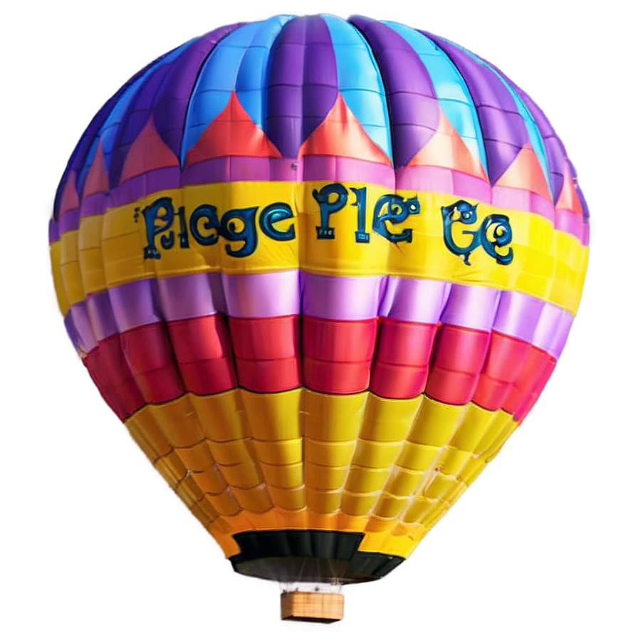 Hot Air Balloon Oh The Places You'll Go Png 61 PNG Image