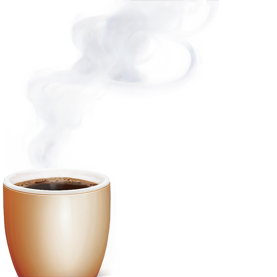 Hot Cup Coffee Smoke Png Hna PNG Image