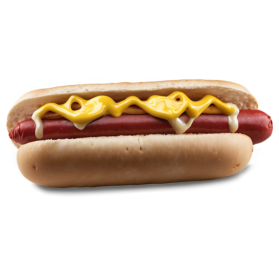 Hot Dog With Cheese Sauce Png 93 PNG Image