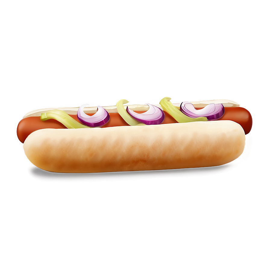 Hot Dog With Onions Png 69 PNG Image