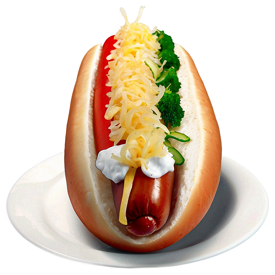 Hot Dog With Sauerkraut Png 26 PNG Image