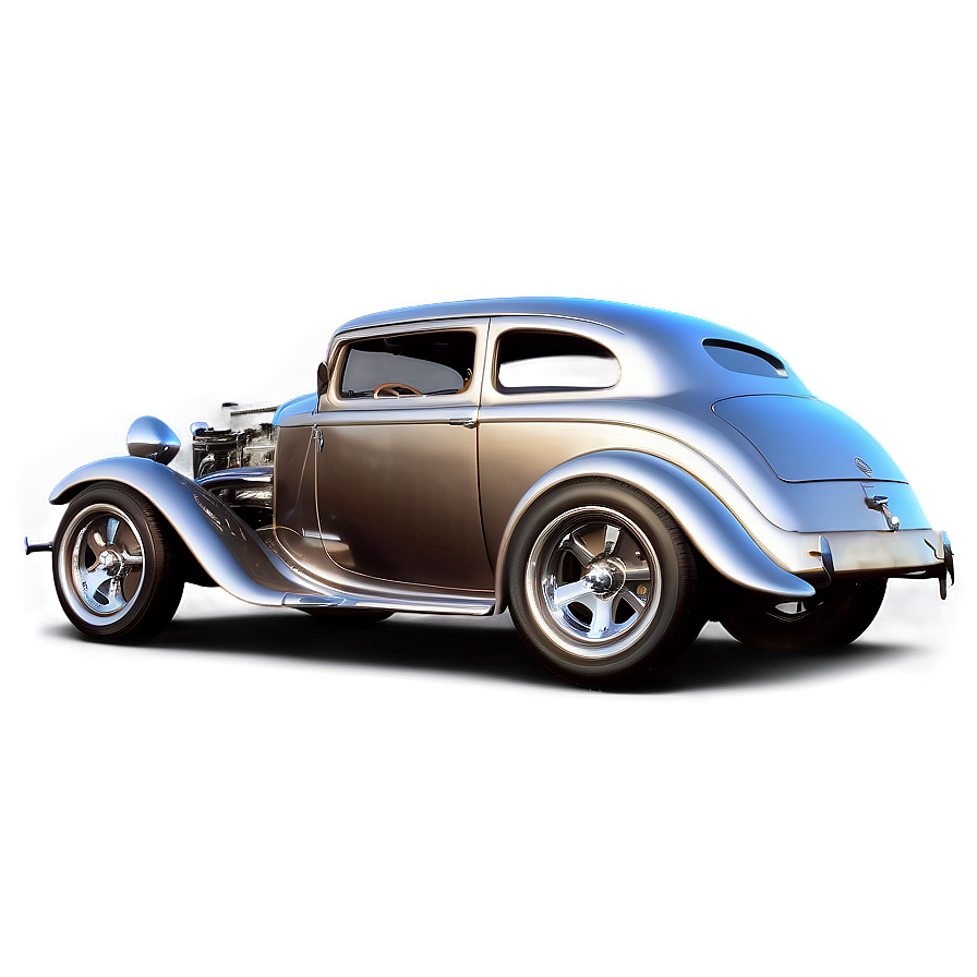 Hot Rod At Sunset Png Yfr PNG Image