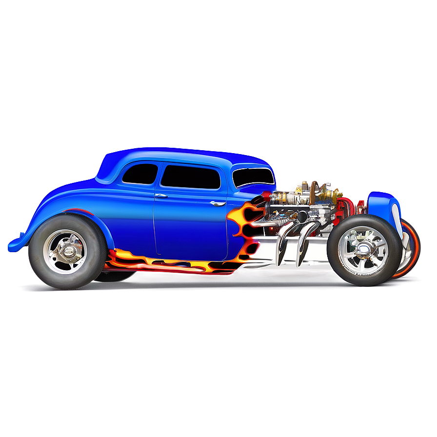 Hot Rod Car Outline Png Tnv11 PNG Image