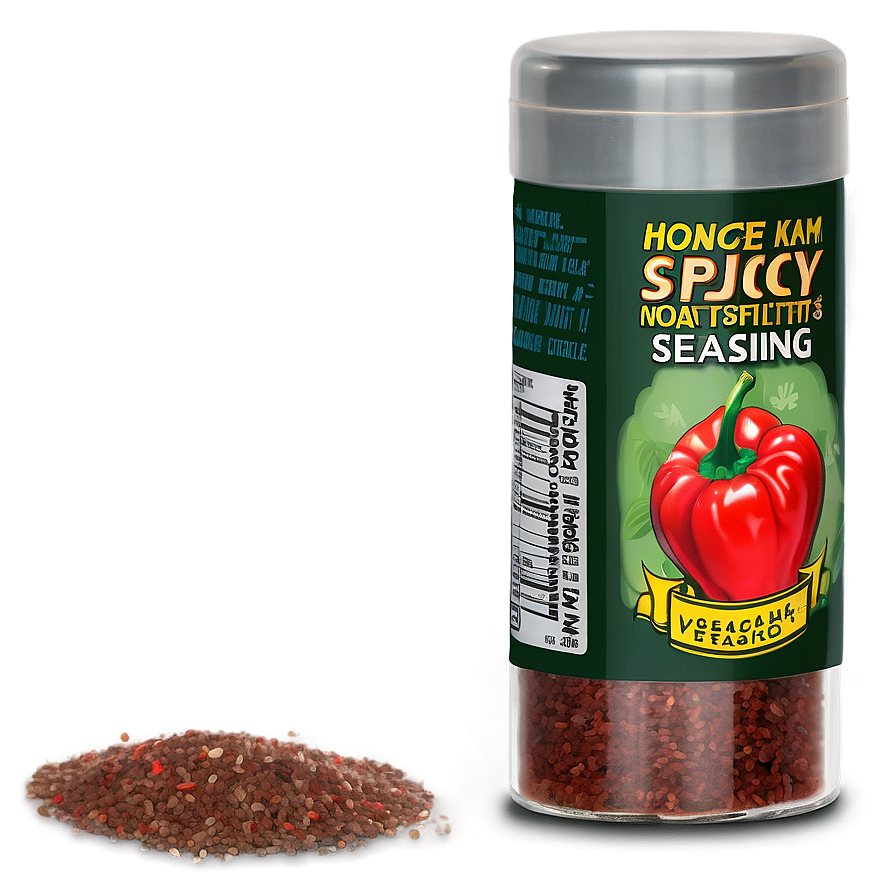 Hot & Spicy Seasoning Png Mdt10 PNG Image