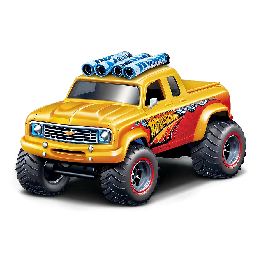 Hot Wheels Monster Truck Png Hrq PNG Image