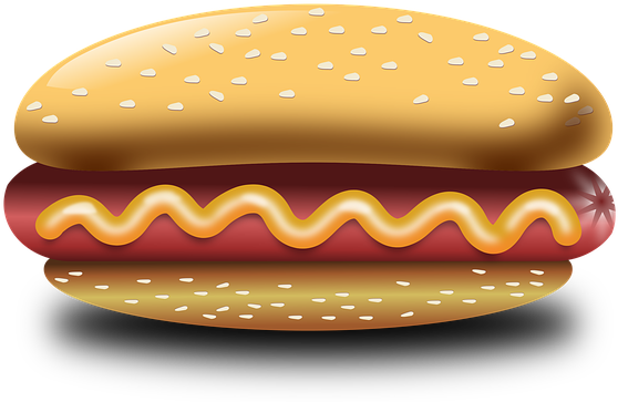 Hotdog Emoji Illustration PNG Image