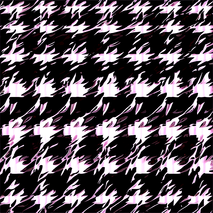 Houndstooth Pattern Png Dnm PNG Image