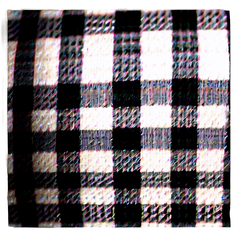 Houndstooth Plaid Pattern Png Pwf PNG Image