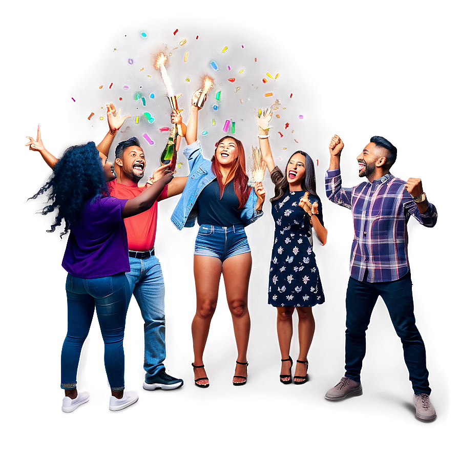 House Party Celebration Png Ydx PNG Image