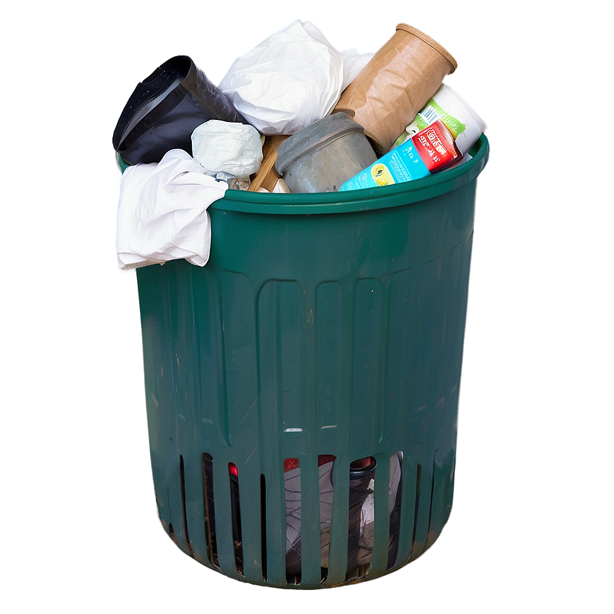 Household Garbage Assortment Png 05242024 PNG Image