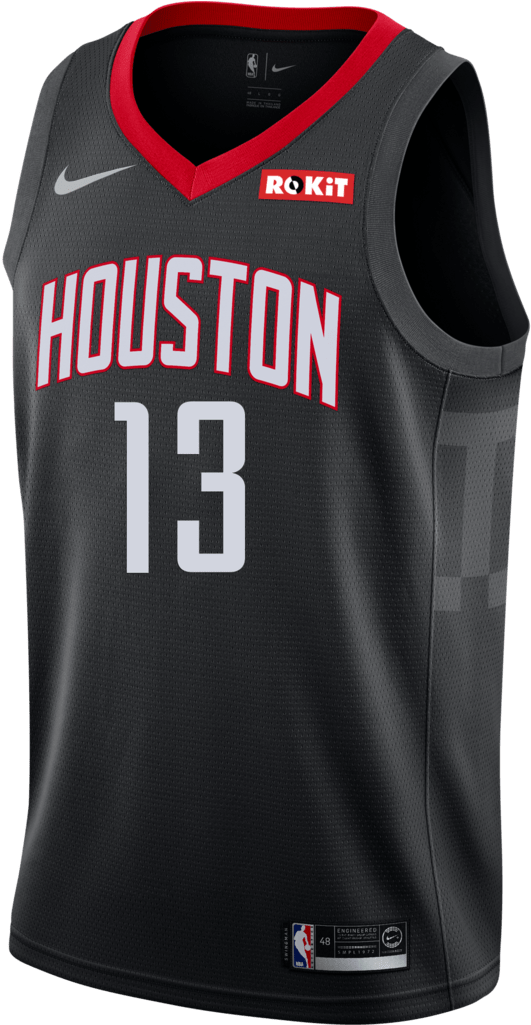 Houston Rockets Number13 Jersey PNG Image