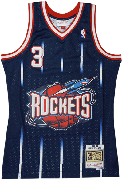 Houston Rockets Vintage Jersey Number3 PNG Image