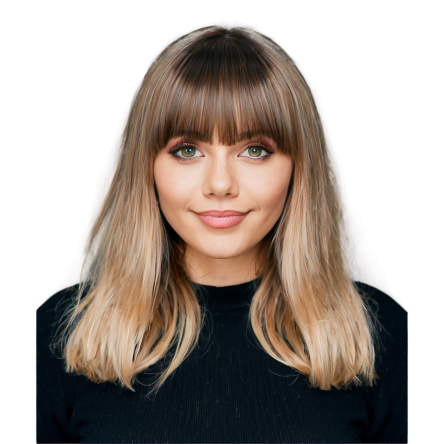 How To Style Bangs Png 05252024 PNG Image