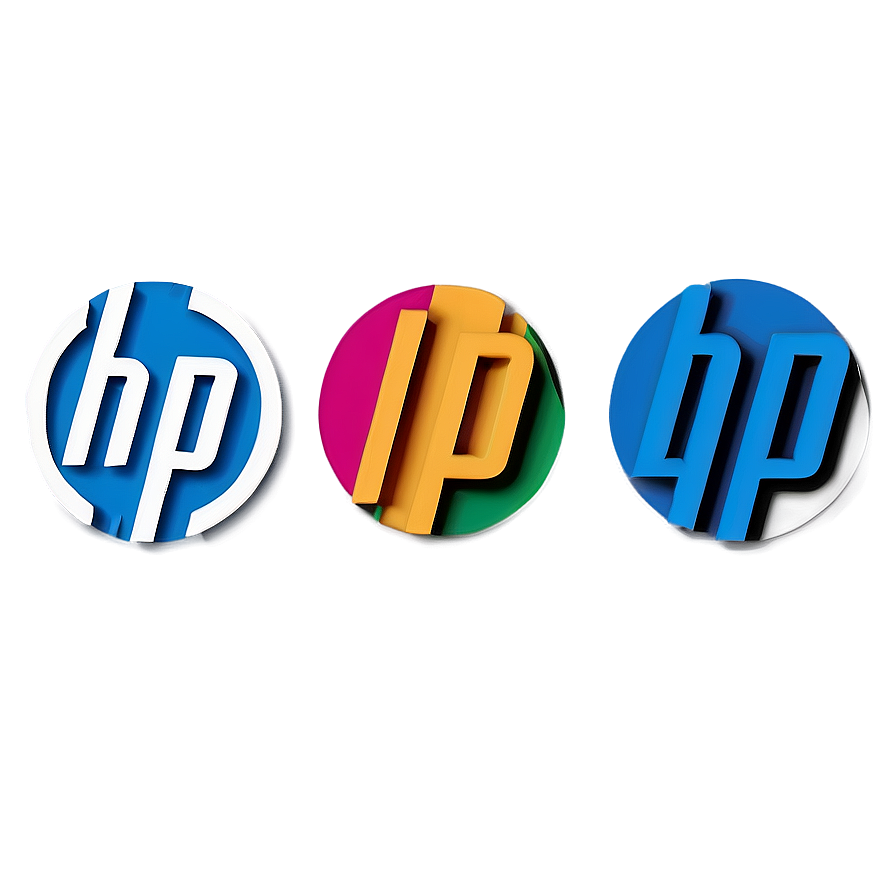 Hp Logo White Png 65 PNG Image