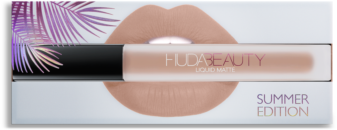 Huda Beauty Summer Edition Liquid Lipstick PNG Image