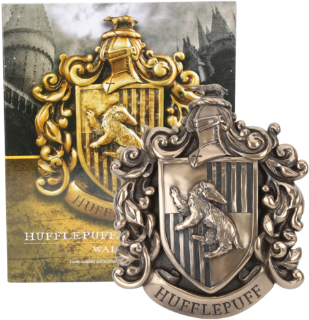 Hufflepuff Crestand Badger Medallion PNG Image