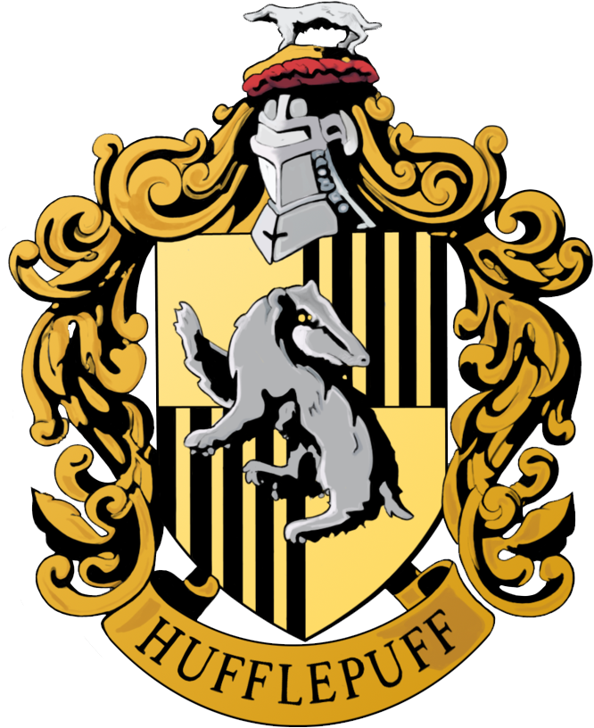 Hufflepuff House Crest PNG Image