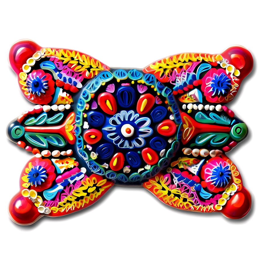 Huichol Art Mexico Png Avr PNG Image