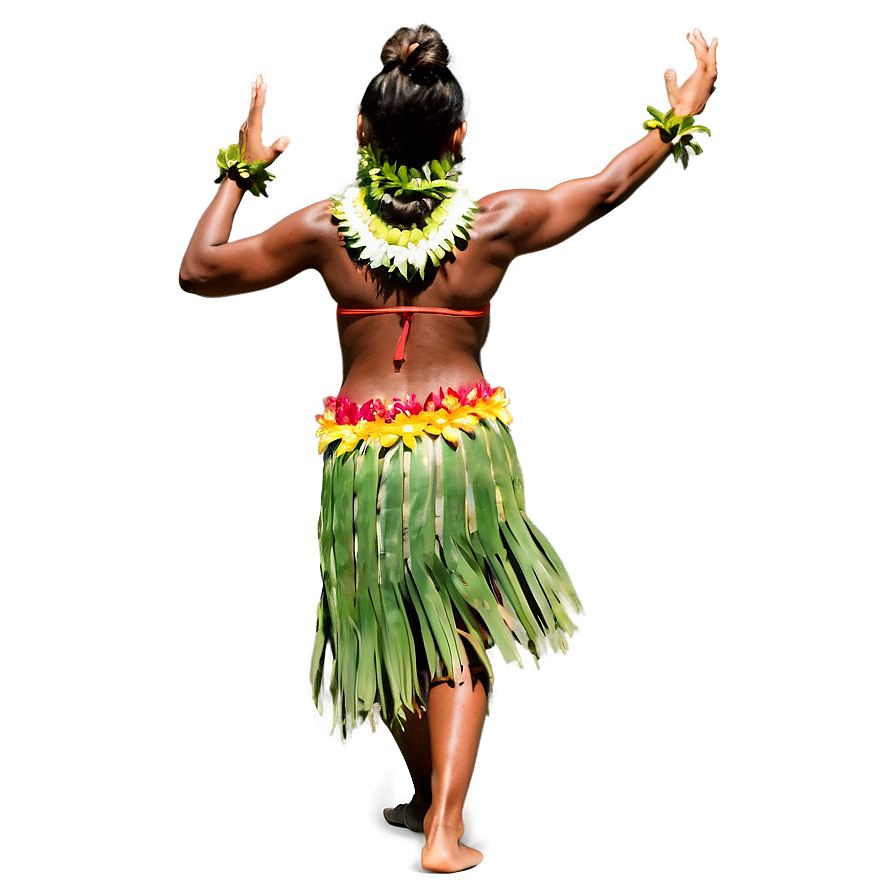 Hula Dancer In Luau Png 06112024 PNG Image