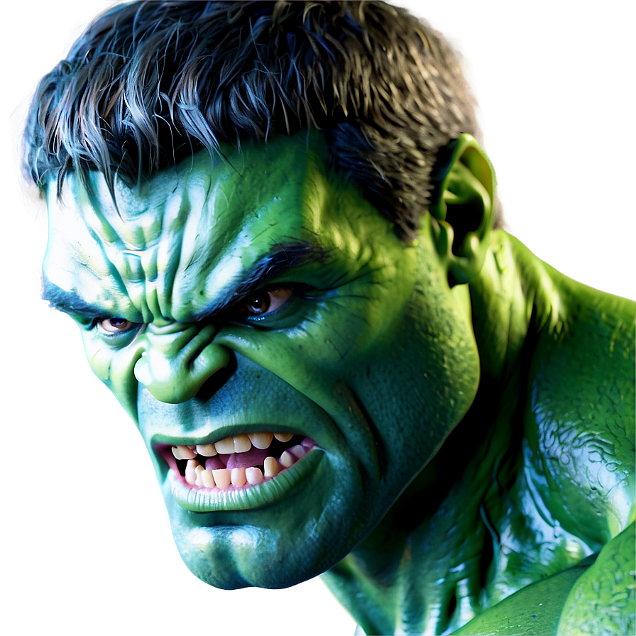 Hulk Face Drawing Png 06272024 PNG Image