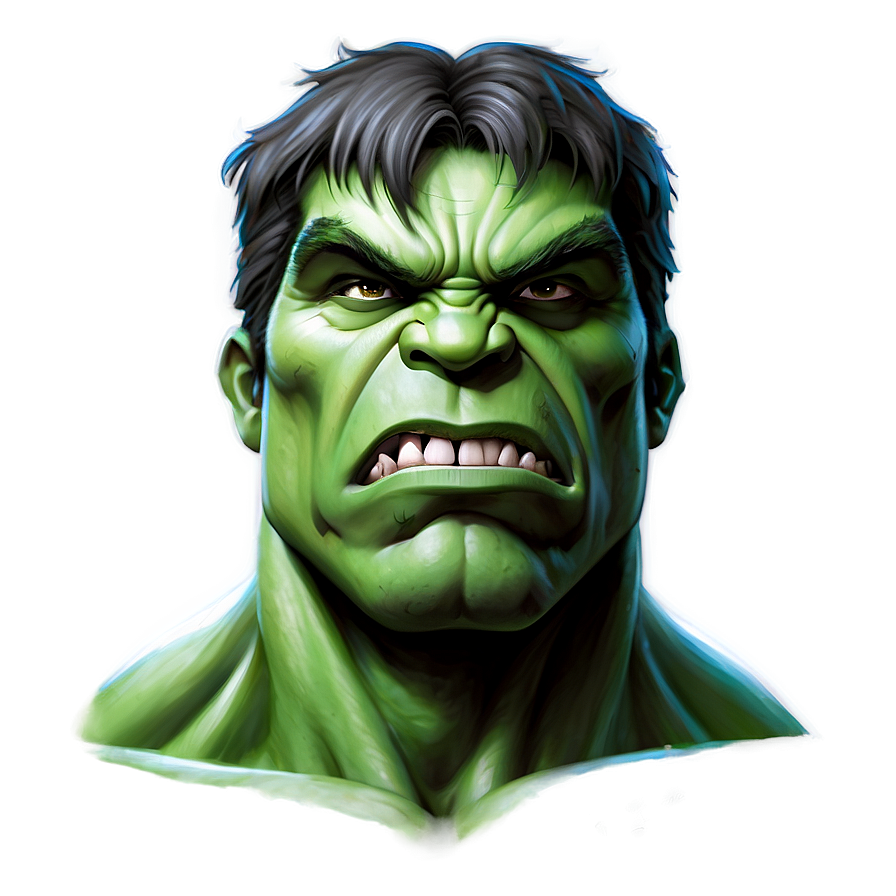 Hulk Face Sketch Png 99 PNG Image