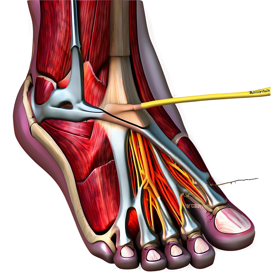 Human Foot Anatomy Png 05252024 PNG Image