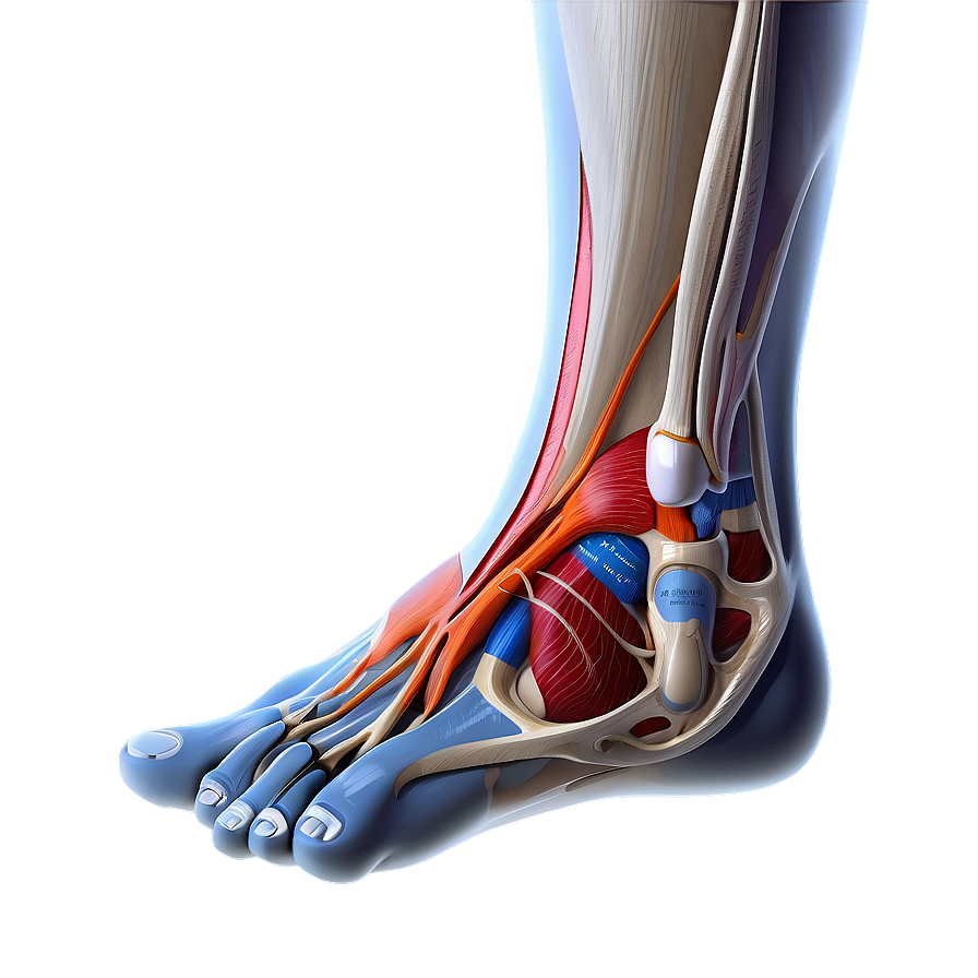 Human Foot Anatomy Png 05252024 PNG Image