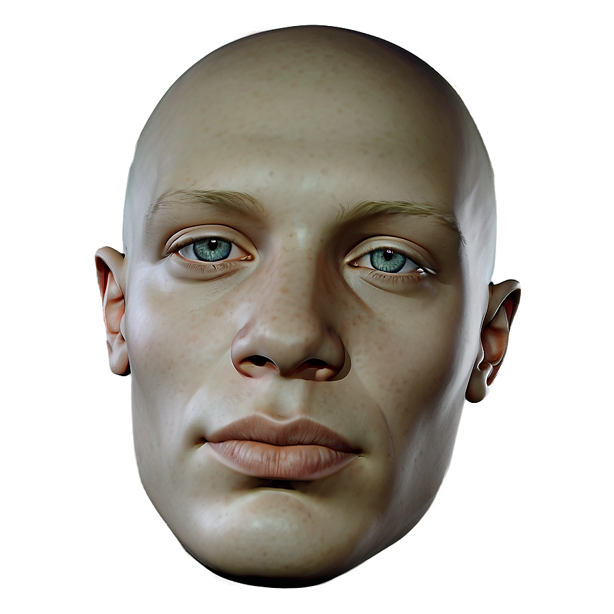 Human Head With Facial Features Png 11 PNG Image