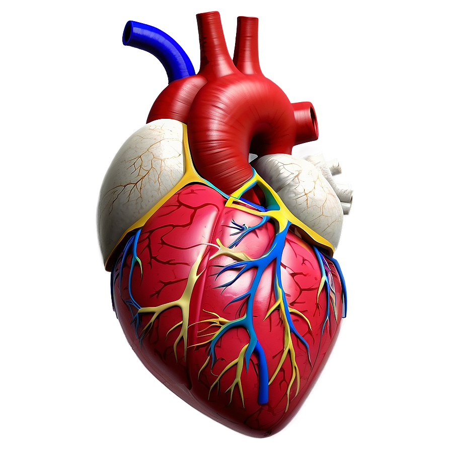 Human Heart Anatomy Png Cil PNG Image