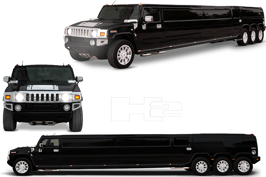 Hummer H2 Limousines PNG Image