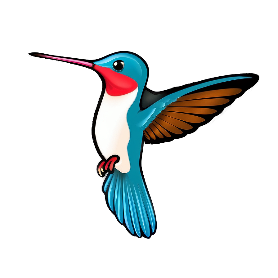 Hummingbird Outline Png Gne PNG Image