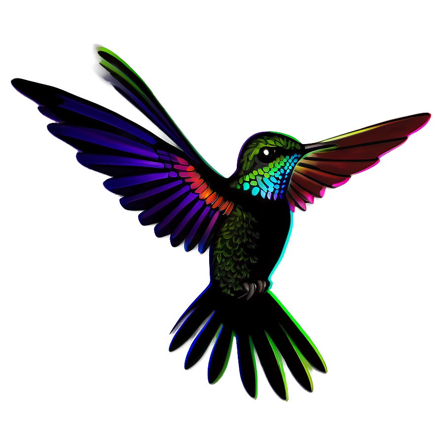 Hummingbird Silhouette Png 05212024 PNG Image