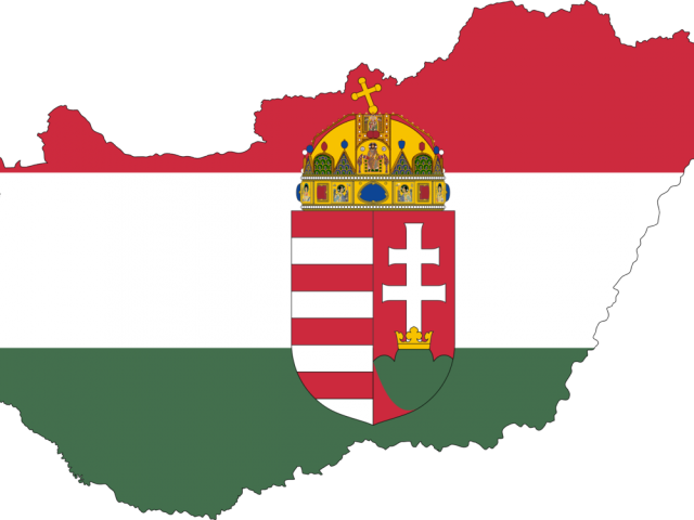 Hungary Mapwith Coatof Arms PNG Image