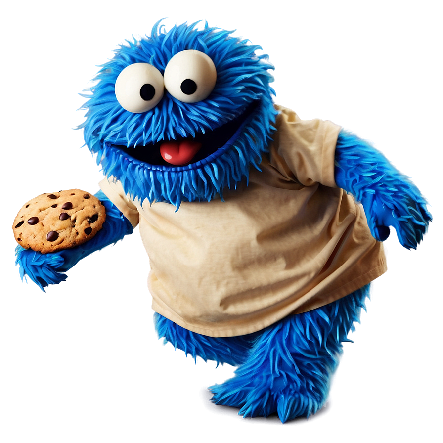 Hungry Cookie Monster Png Kqg52 PNG Image