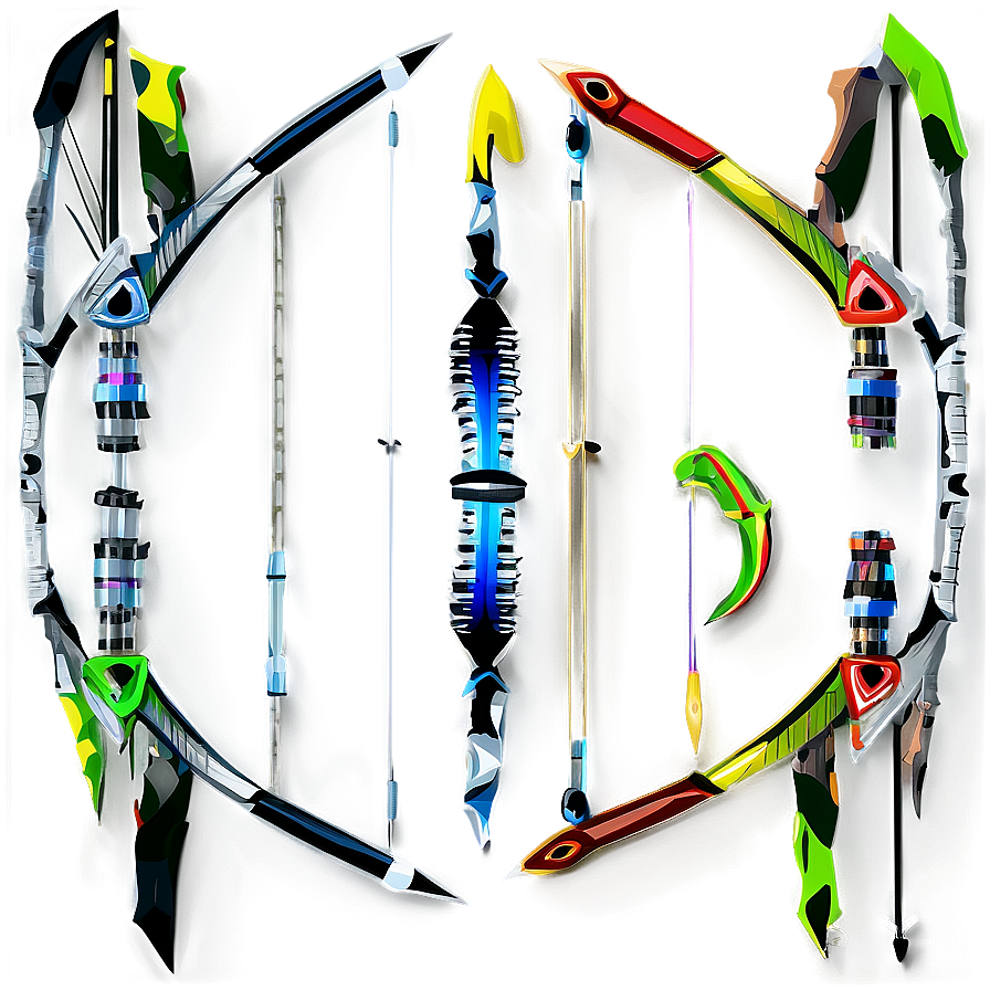 Hunting Bow And Arrow Png Xgd PNG Image