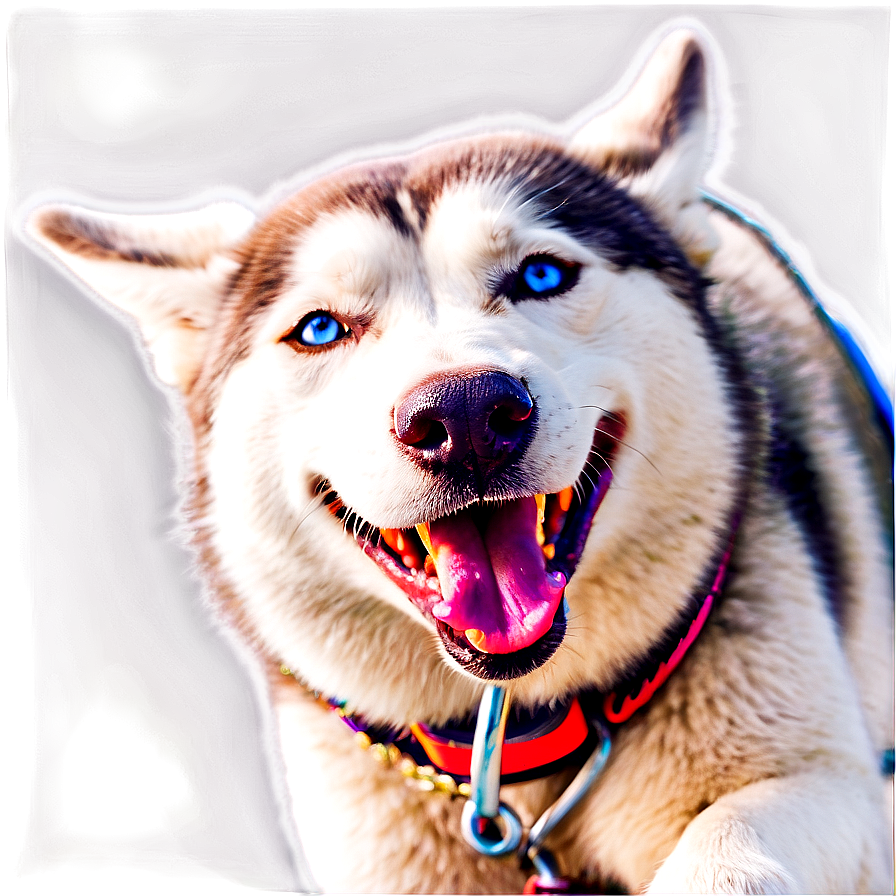 Husky Dog Sledding Png 06112024 PNG Image