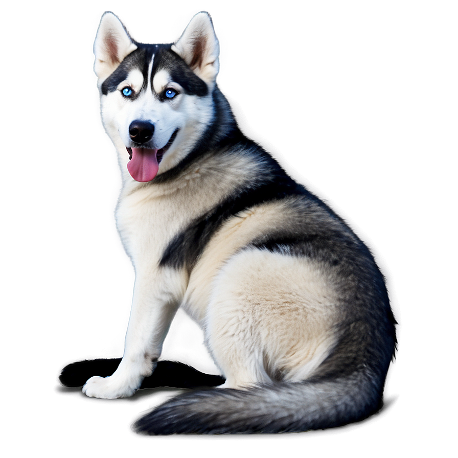 Husky Siblings Cuddle Png Spk94 PNG Image