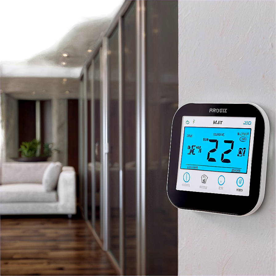 Hvac Smart Thermostat Png 06132024 PNG Image