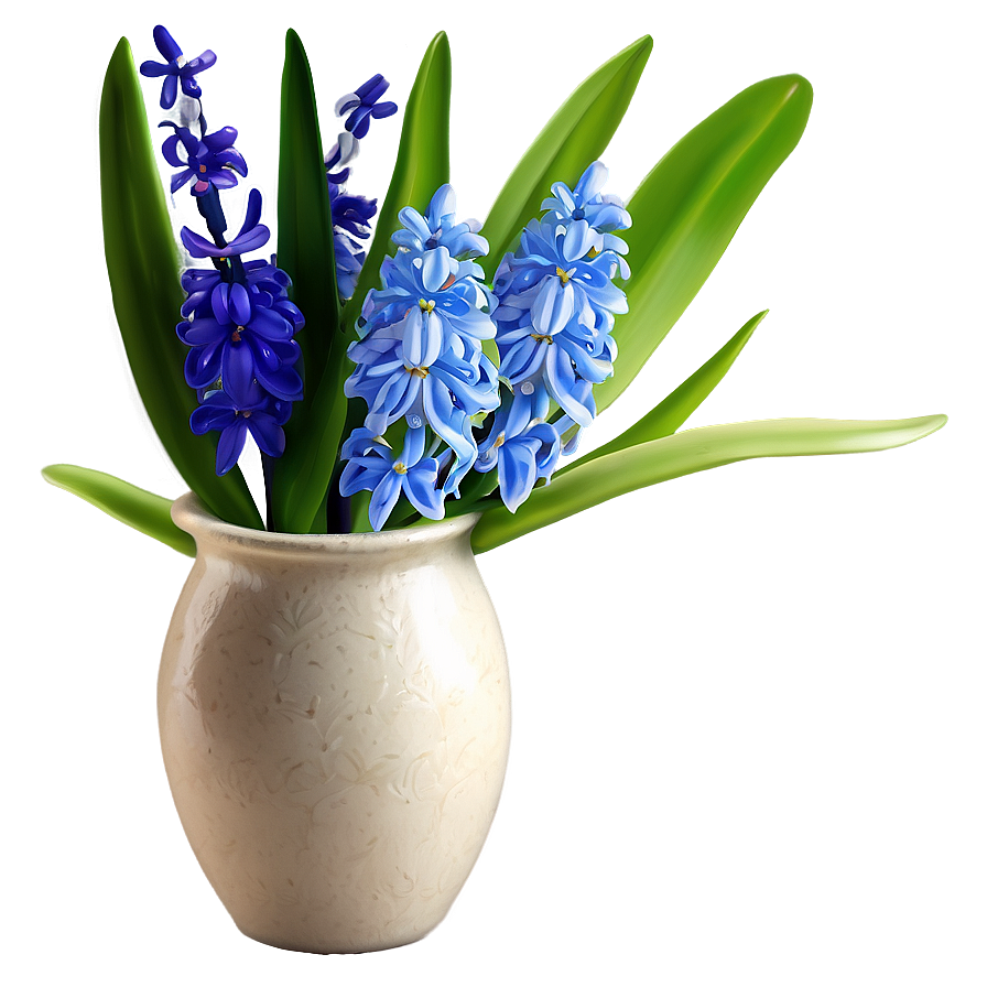 Hyacinth Flower Illustration Png Twa67 PNG Image